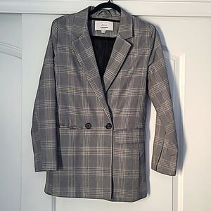 Pull&Bear Plaid Blazer